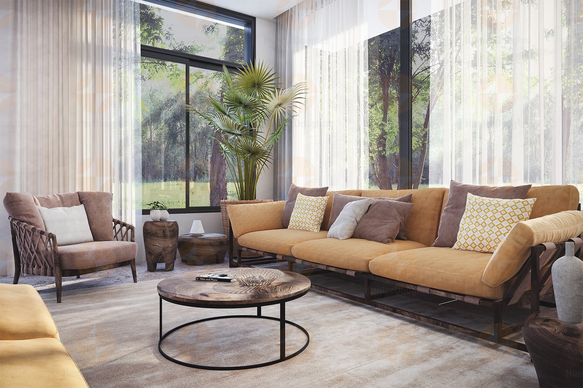 Instalación de cortinas Hunter Douglas